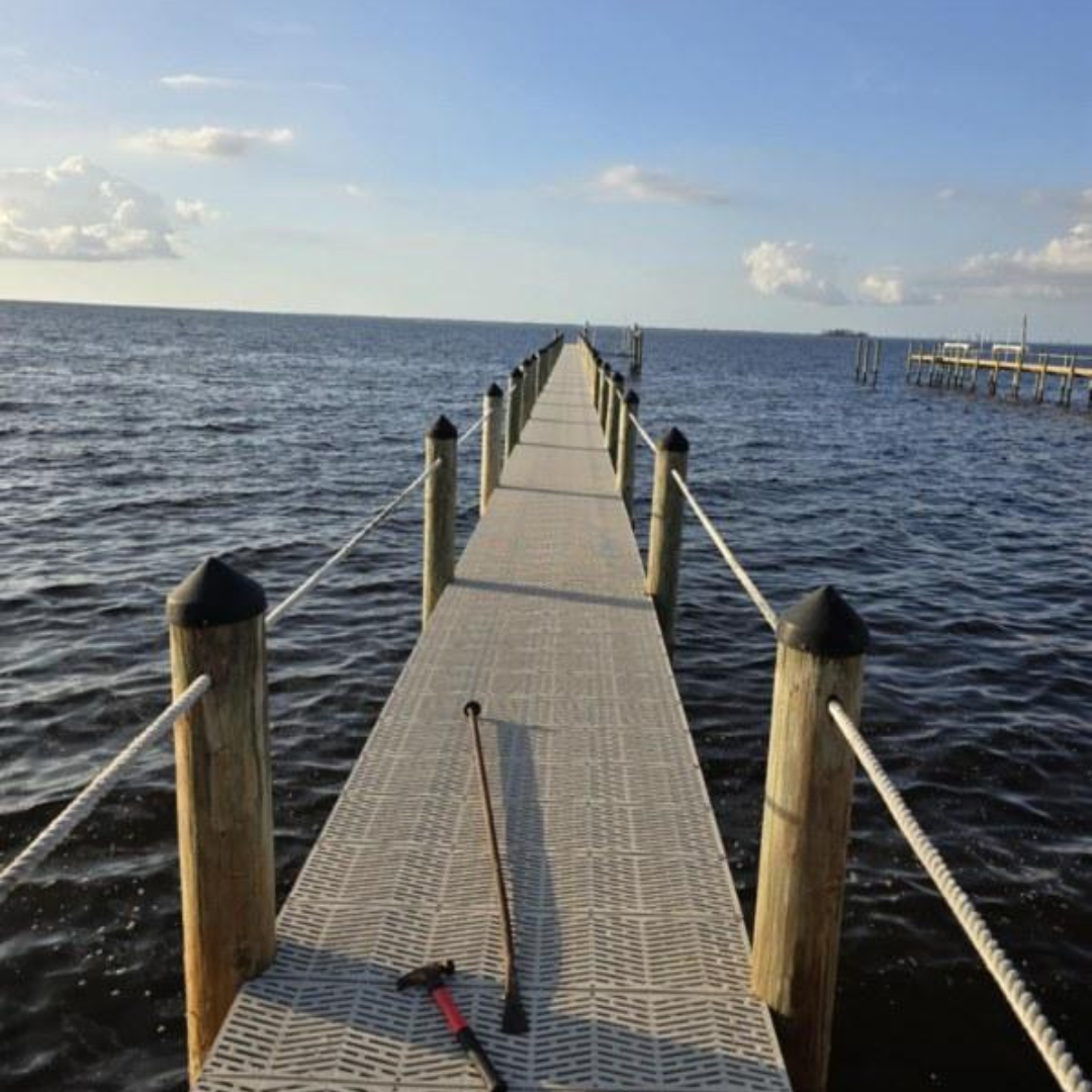 Marine foundation construction