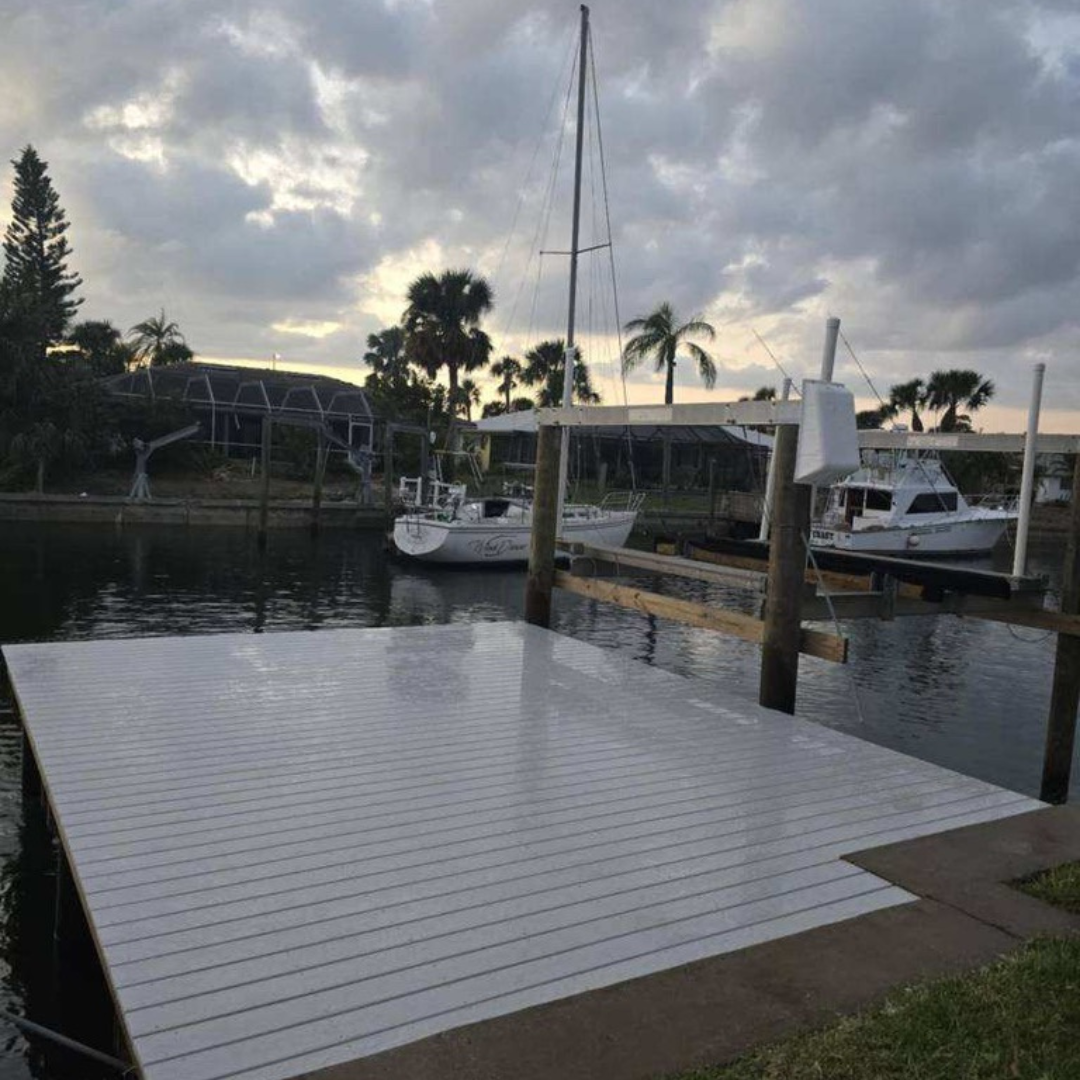 Marine equipment installation