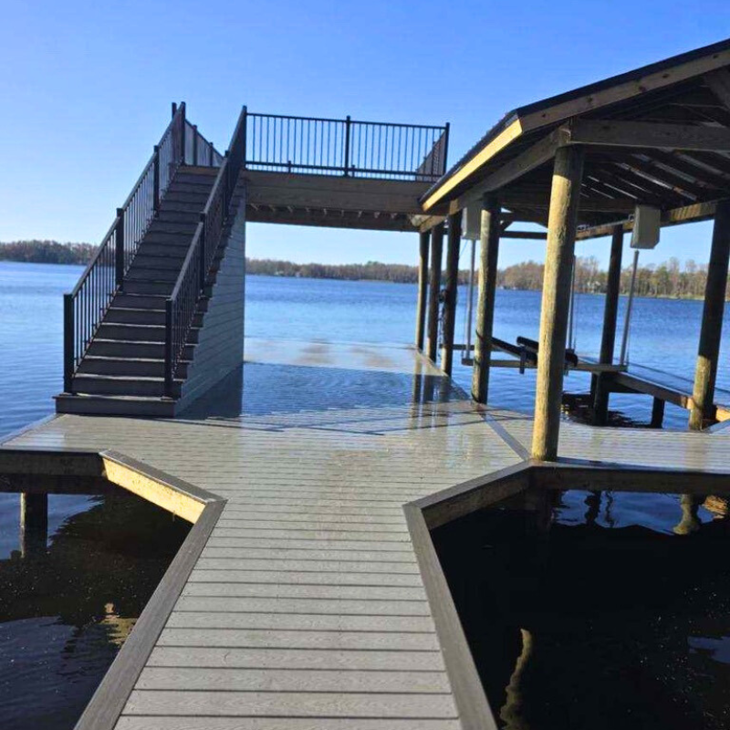 Dock construction in Indian Rocks Beach, FL
